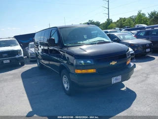 CHEVROLET CHEVROLET EXPRESS PASSENGER RWD 3500 EXTENDED WHEELBASE LS