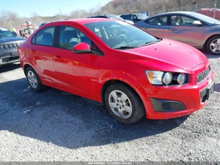 CHEVROLET CHEVROLET SONIC LS MANUAL