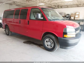 CHEVROLET CHEVROLET EXPRESS PASSENGER RWD 3500 EXTENDED WHEELBASE LS