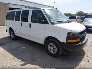 CHEVROLET CHEVROLET EXPRESS PASSENGER RWD 2500 REGULAR WHEELBASE LS