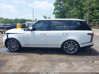 LAND ROVER LAND ROVER RANGE ROVER 5.0L V8 SUPERCHARGED AUTOBIOGRAPHY