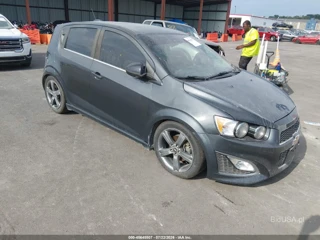 CHEVROLET CHEVROLET SONIC RS MANUAL