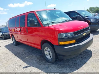 CHEVROLET CHEVROLET EXPRESS PASSENGER RWD 3500 EXTENDED WHEELBASE LS