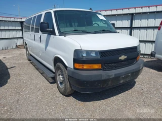 CHEVROLET CHEVROLET EXPRESS PASSENGER RWD 3500 EXTENDED WHEELBASE LS