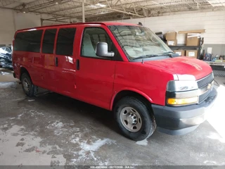CHEVROLET CHEVROLET EXPRESS PASSENGER RWD 3500 EXTENDED WHEELBASE LS