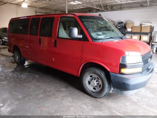CHEVROLET CHEVROLET EXPRESS PASSENGER RWD 3500 EXTENDED WHEELBASE LS