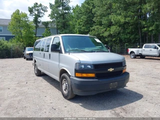 CHEVROLET CHEVROLET EXPRESS PASSENGER RWD 3500 EXTENDED WHEELBASE LS