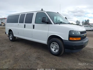 CHEVROLET CHEVROLET EXPRESS PASSENGER RWD 3500 EXTENDED WHEELBASE LS
