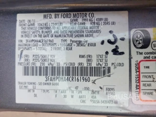 FORD FUSION SE