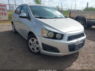 CHEVROLET CHEVROLET SONIC LS MANUAL