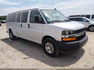 CHEVROLET CHEVROLET EXPRESS PASSENGER RWD 3500 EXTENDED WHEELBASE LS