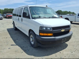 CHEVROLET CHEVROLET EXPRESS PASSENGER RWD 3500 EXTENDED WHEELBASE LS