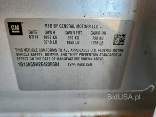 CHEVROLET SONIC LS