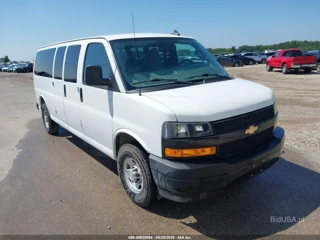 CHEVROLET CHEVROLET EXPRESS PASSENGER RWD 3500 EXTENDED WHEELBASE LS