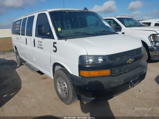 CHEVROLET CHEVROLET EXPRESS PASSENGER RWD 3500 EXTENDED WHEELBASE LS
