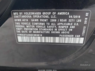 VOLKSWAGEN VOLKSWAGEN PASSAT 1.8T S