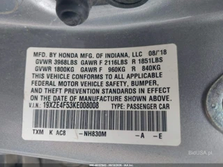HONDA HONDA INSIGHT EX