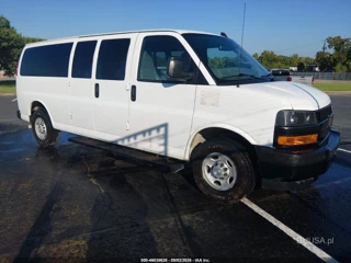 CHEVROLET CHEVROLET EXPRESS PASSENGER RWD 3500 EXTENDED WHEELBASE LS