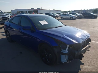 HYUNDAI HYUNDAI ELANTRA HYBRID BLUE