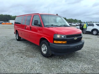 CHEVROLET CHEVROLET EXPRESS PASSENGER RWD 3500 EXTENDED WHEELBASE LS