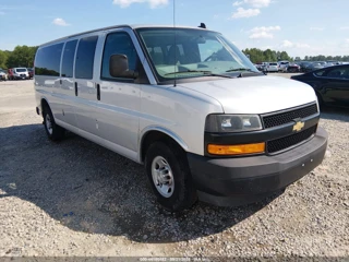 CHEVROLET CHEVROLET EXPRESS PASSENGER RWD 3500 EXTENDED WHEELBASE LS