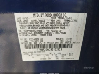 FORD FORD TAURUS SE