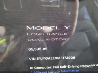 TESLA TESLA MODEL Y LONG RANGE DUAL MOTOR ALL-WHEEL DRIVE