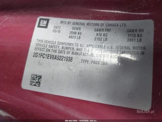 CHEVROLET CHEVROLET CAMARO 2LT